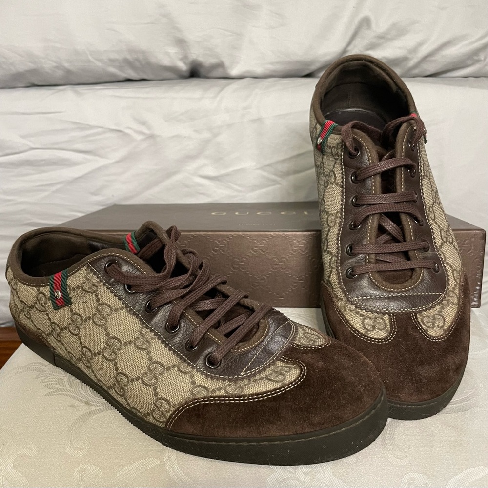 Gucci GG Plus Men’s Sneakers 8 1/2